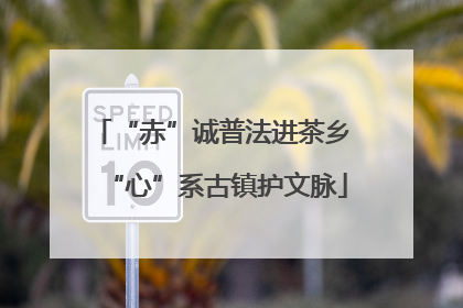 “赤”诚普法进茶乡 “心”系古镇护文脉