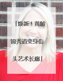 焕新！黄陂锦秀道变身街头艺术长廊