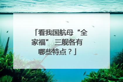看我国航母“全家福” 三舰各有哪些特点？