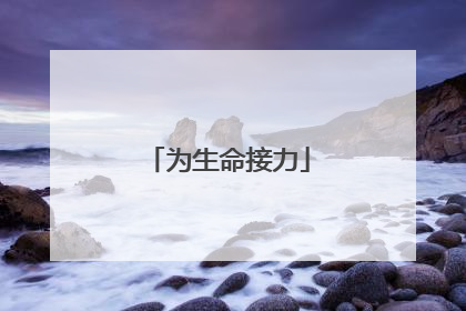 为生命接力
