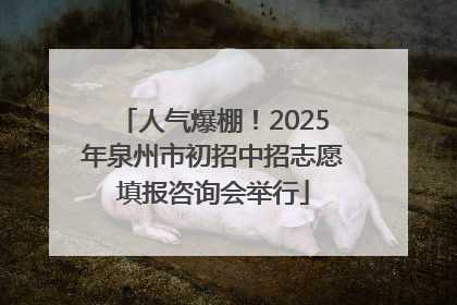 人气爆棚！2025年泉州市初招中招志愿填报咨询会举行