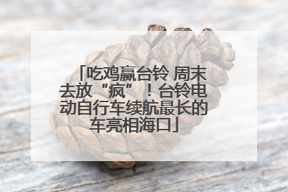吃鸡赢台铃 周末去放“疯”！台铃电动自行车续航最长的车亮相海口