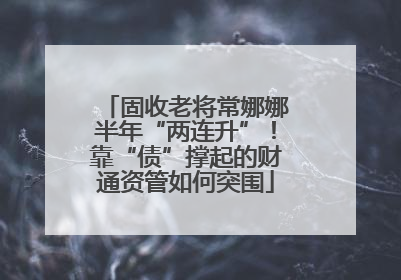 固收老将常娜娜半年“两连升”！靠“债”撑起的财通资管如何突围