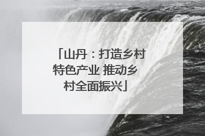 山丹：打造乡村特色产业 推动乡村全面振兴