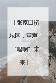 张家口桥东区：童声“唱响”未来