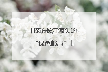 探访长江源头的“绿色邮局”
