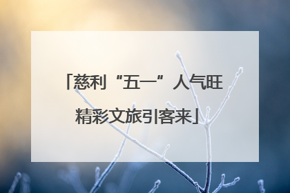 慈利“五一”人气旺 精彩文旅引客来