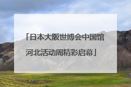 日本大阪世博会中国馆河北活动周精彩启幕
