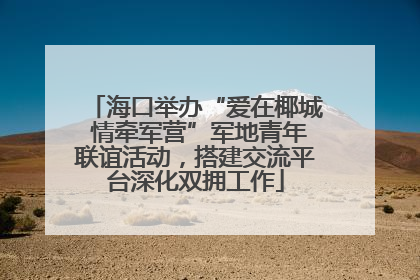 海口举办“爱在椰城 情牵军营”军地青年联谊活动，搭建交流平台深化双拥工作