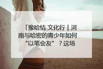 豫哈情 文化行｜河南与哈密的青少年如何 “以笔会友”？这场书画展藏着答案
