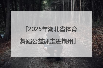 2025年湖北省体育舞蹈公益课走进荆州