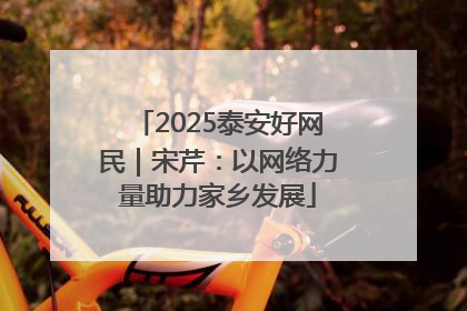 2025泰安好网民｜宋芹：以网络力量助力家乡发展